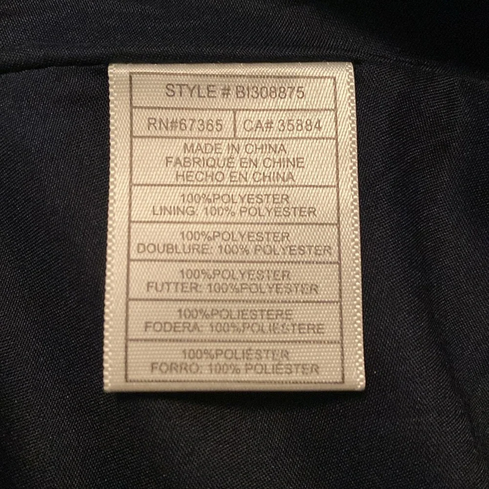 BB Dakota Polka Dot Ring The Alarm Knee Length Ruffled Dress size 12 - Picture 9 of 10